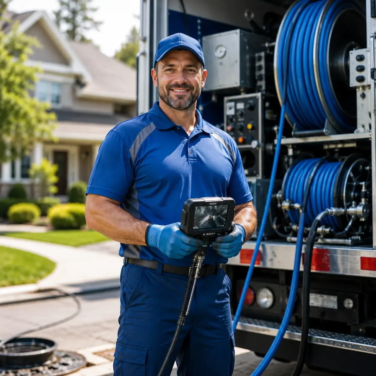 Local outdoor drain cleaning specialists in Calpine, CA